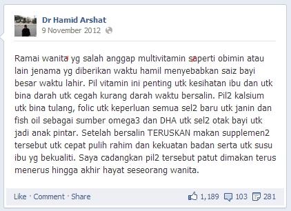 Dr_Hamid_Arshat - vitamin hamil
